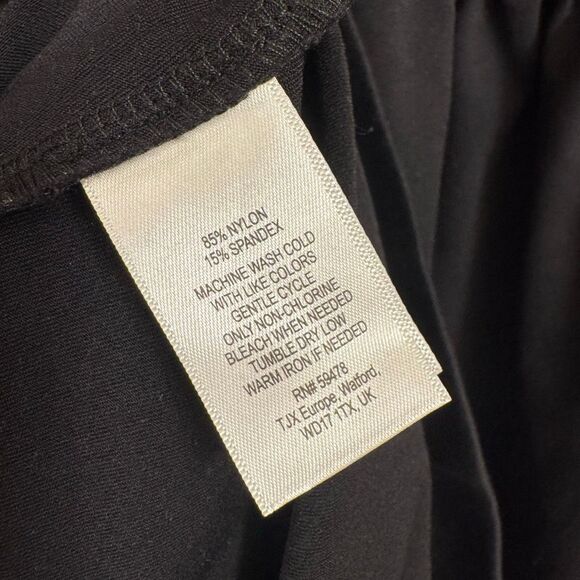 Cynthia Rowley Black Sleeveless V Neck Fit & Flare Casual Dress Size Small - Picture 8 of 8